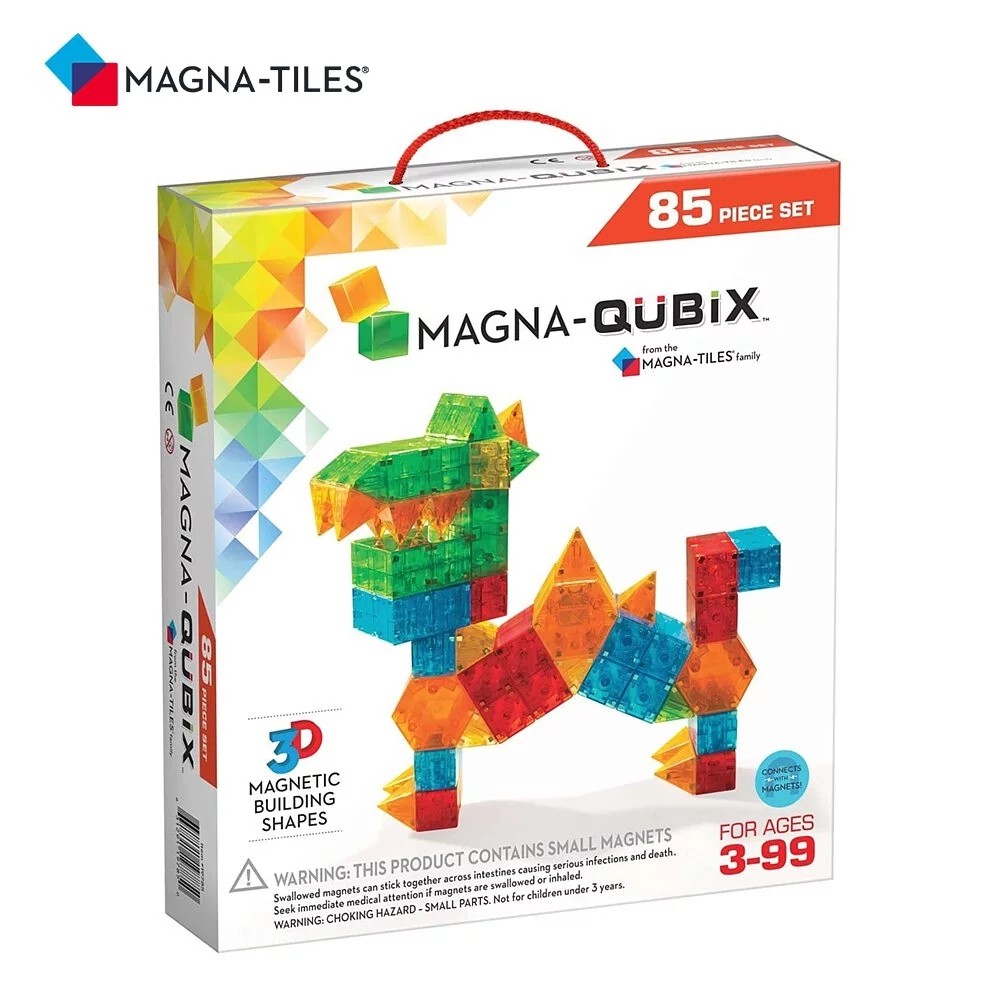 【敲敲嚴選】Magna-Qubix® 磁力積木85片