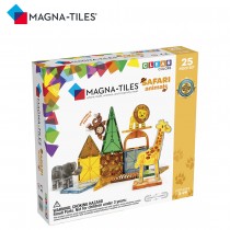 【品牌代理】Magna-Tiles® 磁力積木25片 - 非洲動物