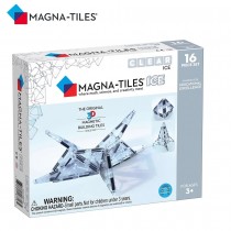 【敲敲嚴選】Magna-Tiles® 冰磚磁力積木16片